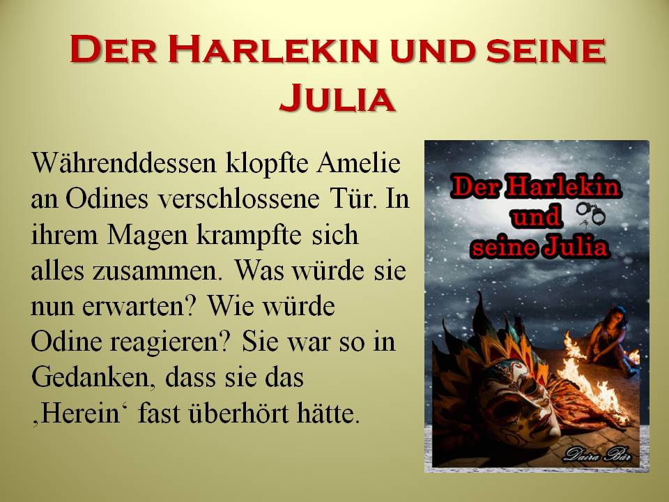 Der Harlekin und seine Julia Hardcover (Odine und Amelie ein kriminalistisches Duo) Band 3