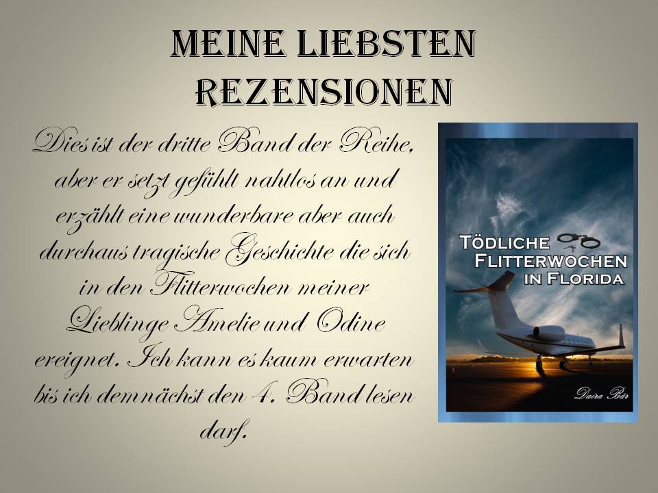 Tödliche Flitterwochen in Florida Hardcover, (Odine und Amelie - Liebe mal anders) Band